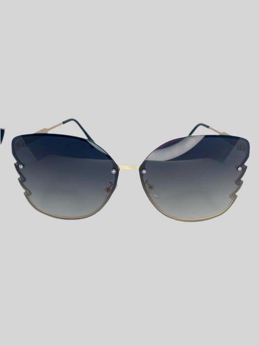 Lara Olive Zonnebril