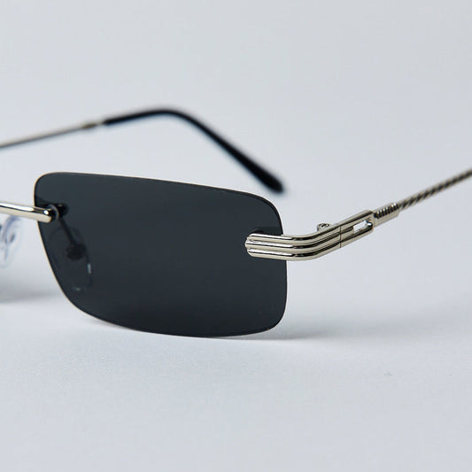 Daan Black/Silver Zonnebril