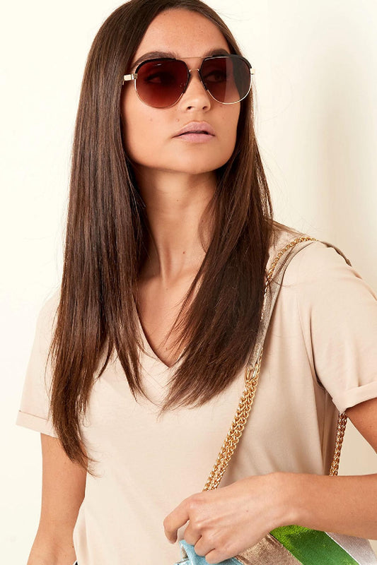 Nova Brown Zonnebril