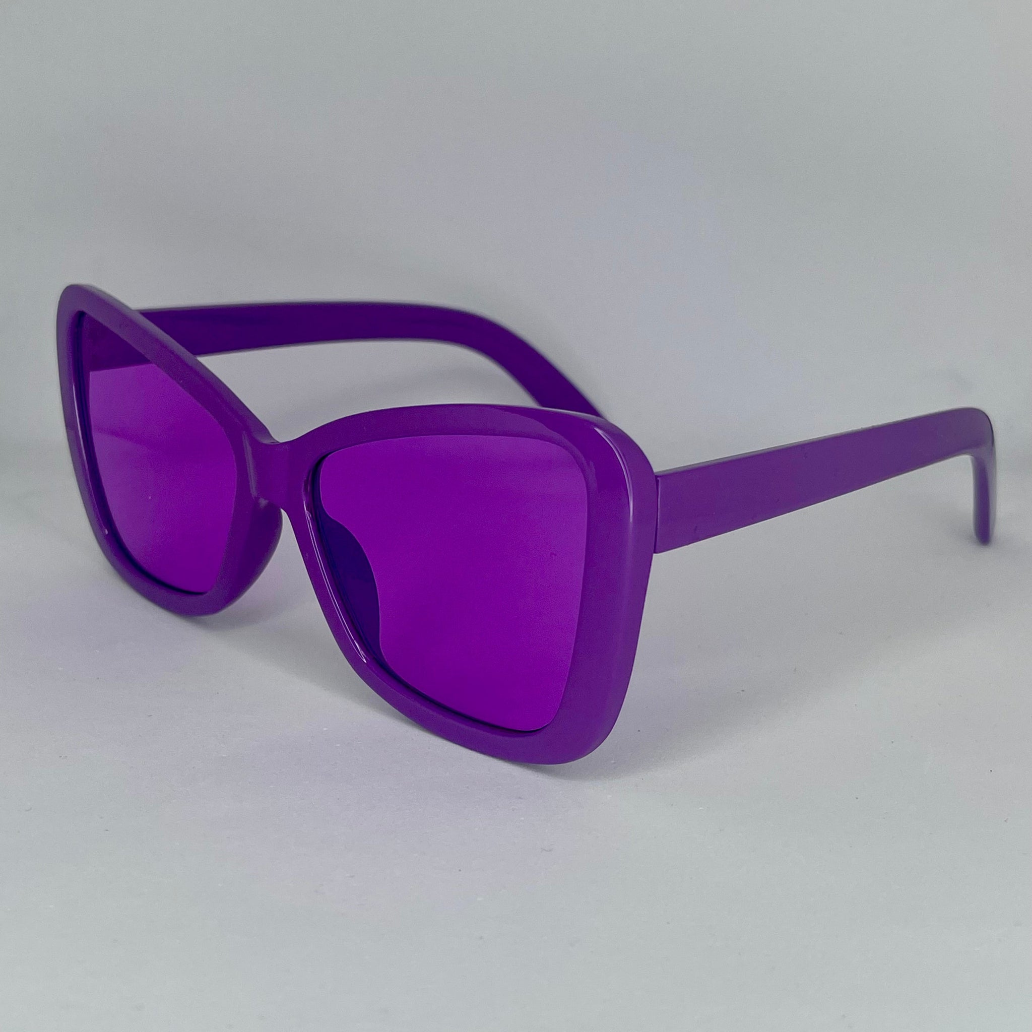 Cat-Eye Purple Zonnebril
