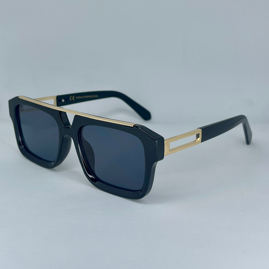 Noah Black/Gold Zonnebril
