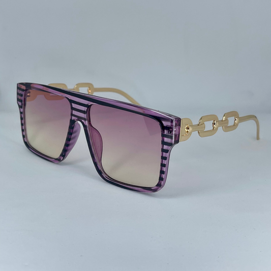 Lotte Purple/Black Zonnebril