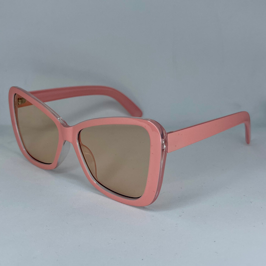 Cat-Eye Pink Zonnebril
