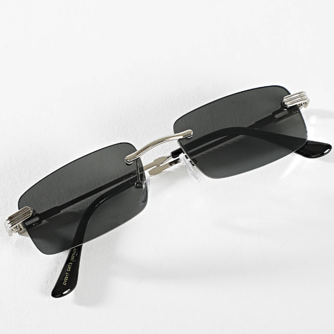 Daan Black/Silver Zonnebril