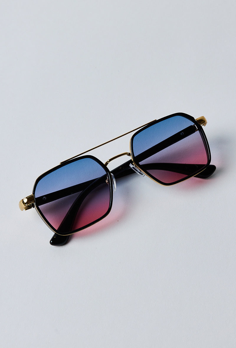 Zayn Blue/Rose Zonnebril