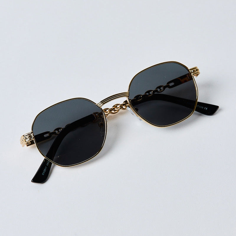 Milan Gold Zonnebril
