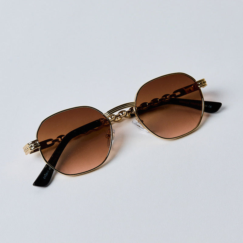 Milan Brown Zonnebril